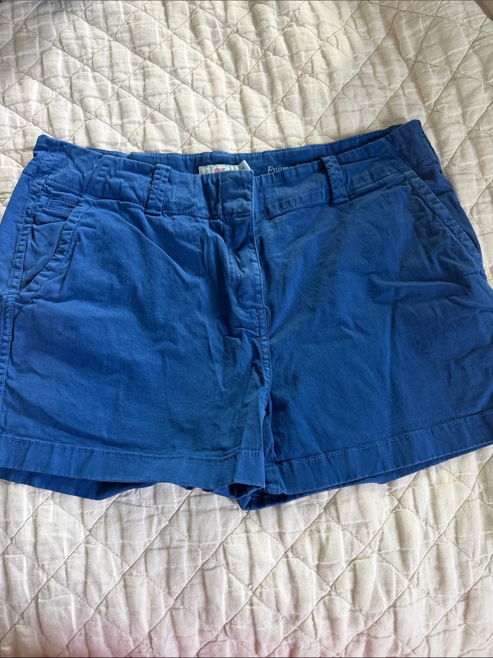 Vineyard Vines Classic Blue Cotton Bermuda Shorts